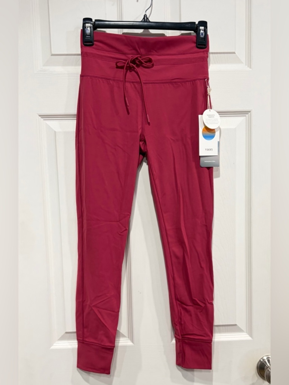 Vuori Women's Large Daily Form Legging Pinot Pink NWT Compression 7/8 Length